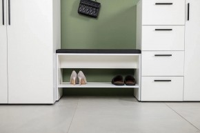 ЭЙР прихожая (модульная) Белый Шагрень в Игриме - igrim.ok-mebel.com | фото 23