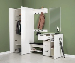 ЭЙР прихожая (модульная) Белый Шагрень в Игриме - igrim.ok-mebel.com | фото 27