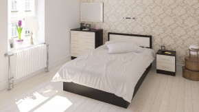 Фиеста Кровать 1200, цвет венге/дуб лоредо, ШхГхВ 123,5х203,5х80 см., сп.м. 1200х2000 мм., без матраса, основание есть в Игриме - igrim.ok-mebel.com | фото 5