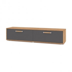 ФЛОРИДА Ф31 Тумба ТВ (дуб золотой/графит) в Игриме - igrim.ok-mebel.com | фото