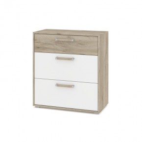 ФЛОРИДА Ф41 Комод (дуб серый/белый) в Игриме - igrim.ok-mebel.com | фото