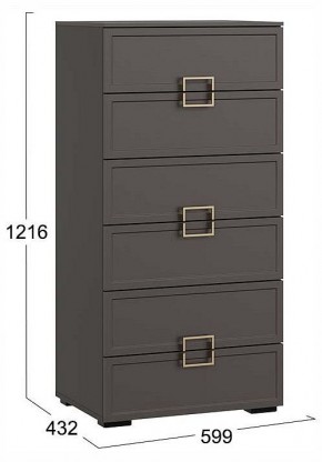 Гарнитур для спальни Стелла в Игриме - igrim.ok-mebel.com | фото 6