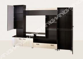 Гостиная Аллегро вариант-3 (Венге/Белфорт) в Игриме - igrim.ok-mebel.com | фото 2