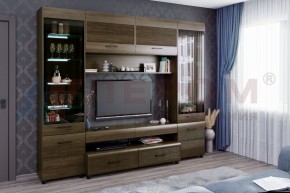 Гостиная Камелия Композиция 11 (Гикори Джексон темный) в Игриме - igrim.ok-mebel.com | фото