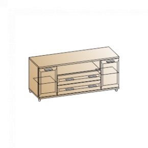 Гостиная Мелисса Композиция 2 (Акация Молдау) в Игриме - igrim.ok-mebel.com | фото 4
