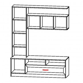 ПРАГА Гостиная (модульная) в Игриме - igrim.ok-mebel.com | фото 7