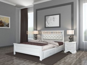 ГРАЦИЯ Кровать из массива 1400 с 2-мя ящиками в Игриме - igrim.ok-mebel.com | фото