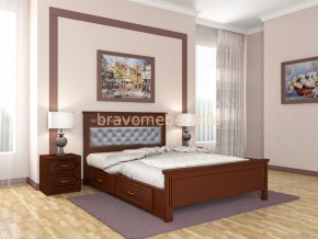 ГРАЦИЯ Кровать из массива 1400 с 2-мя ящиками в Игриме - igrim.ok-mebel.com | фото 2