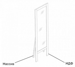 КАЛГАРИ МС Спальный гарнитур в Игриме - igrim.ok-mebel.com | фото 9