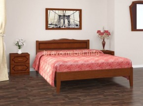 КАРИНА-7 Кровать из массива 1200 (Орех) в Игриме - igrim.ok-mebel.com | фото