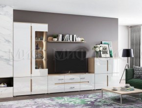 КИМ Шкаф с подсветкой (белый) в Игриме - igrim.ok-mebel.com | фото 7