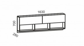 Киви №6 Навесная секция (ЛДСП молочный дуб/лайм) в Игриме - igrim.ok-mebel.com | фото 2