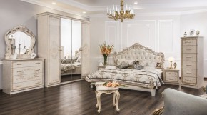 Комод 4 ящика Патрисия (крем) в Игриме - igrim.ok-mebel.com | фото 4