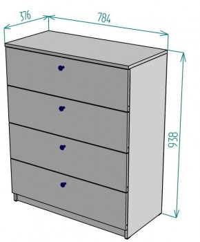 Комод Arvid K129 в Игриме - igrim.ok-mebel.com | фото 2