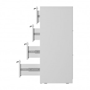 Комод Айрон КМ-02 (белый) в Игриме - igrim.ok-mebel.com | фото 7
