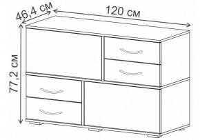 Комод Дамар в Игриме - igrim.ok-mebel.com | фото 4