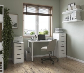 Комод Ингар белый с пятью выдвижными ящиками в Игриме - igrim.ok-mebel.com | фото 4