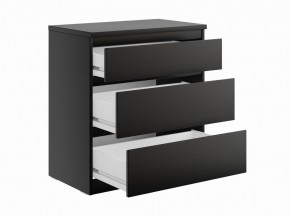 Комод КАСТОР с тремя ящиками, цвет Дуб Венге в Игриме - igrim.ok-mebel.com | фото 2