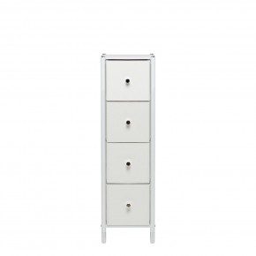 Комод Leset Нирита/Хайди узкий 4 ящика в Игриме - igrim.ok-mebel.com | фото