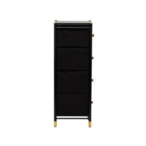 Комод Leset Нирита/Хайди узкий 4 ящика в Игриме - igrim.ok-mebel.com | фото 4