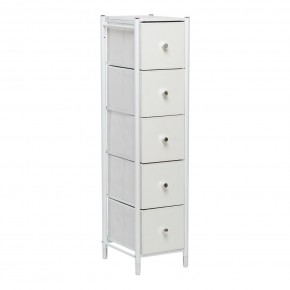 Комод Leset Нирита/Хайди узкий 5 ящиков в Игриме - igrim.ok-mebel.com | фото 2