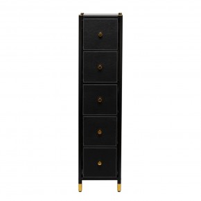 Комод Leset Нирита/Хайди узкий 5 ящиков в Игриме - igrim.ok-mebel.com | фото 2