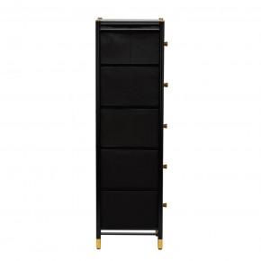 Комод Leset Нирита/Хайди узкий 5 ящиков в Игриме - igrim.ok-mebel.com | фото 5