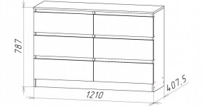 НИЦЦА-7 Комод (НЦ.07) в Игриме - igrim.ok-mebel.com | фото 3