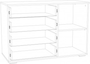 Комод НМ 041.39 "Банни" (Бисквит) в Игриме - igrim.ok-mebel.com | фото 4