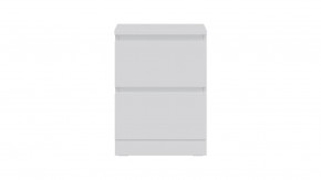 Комод Варма 2 с двумя выдвижными ящиками, цвет белый в Игриме - igrim.ok-mebel.com | фото 2