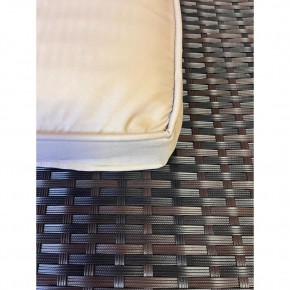 Комплект плетеной мебели  YR822Br Brown-Beige (подушка бежевая) в Игриме - igrim.ok-mebel.com | фото 2