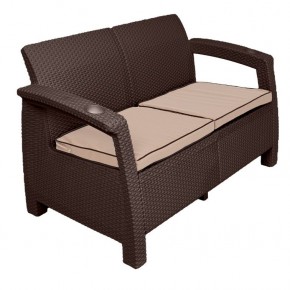 Комплект уличной мебели Yalta Premium Terrace Set (Ялта) шоколадый (+подушки под спину) в Игриме - igrim.ok-mebel.com | фото 3