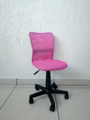 Кресло Barneo K-401 детское (розовая ткань/сетка) в Игриме - igrim.ok-mebel.com | фото