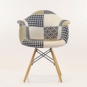 Кресло Barneo N-14 Patchwork трехцветный в Игриме - igrim.ok-mebel.com | фото 4