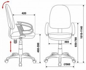 Кресло Бюрократ CH-300/BLACK черный JP-15-2 в Игриме - igrim.ok-mebel.com | фото 4