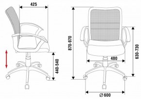 Кресло Бюрократ CH-590/BLACK в Игриме - igrim.ok-mebel.com | фото 5