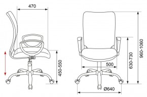 Кресло Бюрократ CH-599AXSN/32B/TW-11 черный TW-32K01 в Игриме - igrim.ok-mebel.com | фото 4