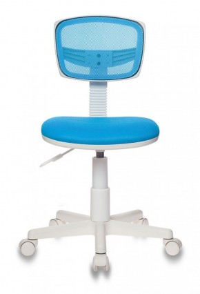Кресло детское Бюрократ CH-W299/LB/TW-55 голубой в Игриме - igrim.ok-mebel.com | фото 2