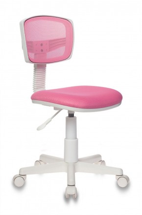 Кресло детское Бюрократ CH-W299/PK/TW-13A розовый в Игриме - igrim.ok-mebel.com | фото