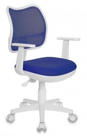Кресло детское Бюрократ CH-W797/BL/TW-10 синий в Игриме - igrim.ok-mebel.com | фото