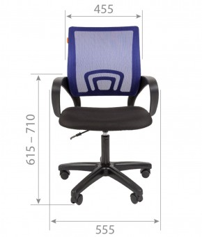 Кресло для оператора CHAIRMAN 696  LT (ткань стандарт 15-21/сетка TW-34) в Игриме - igrim.ok-mebel.com | фото 4