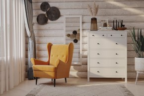 Кресло для отдыха Вало жёто-оранжевый, ткань рогожка в Игриме - igrim.ok-mebel.com | фото 3