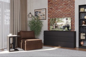 Кресло для отдыха Йоки коричневое, ткань рогожка в Игриме - igrim.ok-mebel.com | фото 4