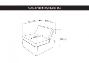 Кресло для отдыха Йоки тёмно-зелёный, ткань рогожка в Игриме - igrim.ok-mebel.com | фото 3