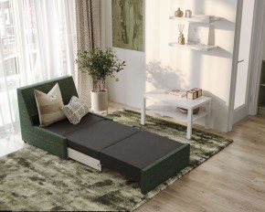 Кресло для отдыха Йоки тёмно-зелёный, ткань рогожка в Игриме - igrim.ok-mebel.com | фото 4