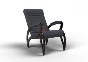 Кресло для отдыха Зельден 20-Т-ГР (ткань/венге) ГРАФИТ в Игриме - igrim.ok-mebel.com | фото 1