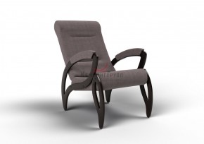 Кресло для отдыха Зельден 20-Т-ГР (ткань/венге) ГРАФИТ в Игриме - igrim.ok-mebel.com | фото