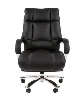 Кресло для руководителя CHAIRMAN 405 (Кожа) Черное в Игриме - igrim.ok-mebel.com | фото