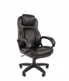 Кресло для руководителя  CHAIRMAN 432 (Экокожа черная) в Игриме - igrim.ok-mebel.com | фото