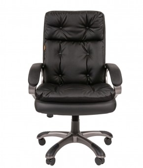 Кресло для руководителя  CHAIRMAN 442 (экокожа черная) в Игриме - igrim.ok-mebel.com | фото